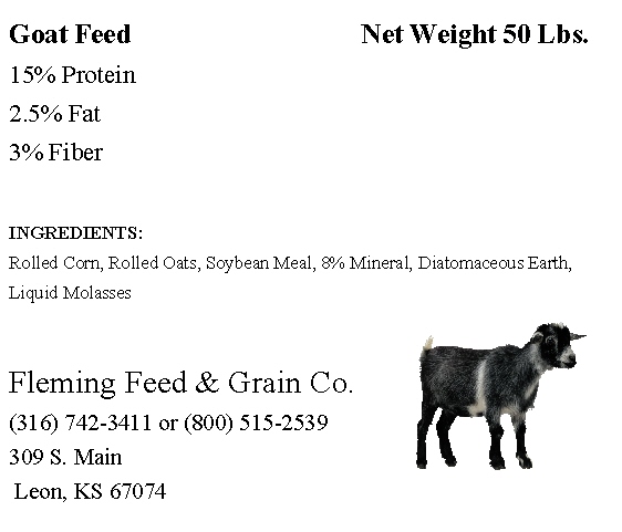 goat feed - Avery 5664 Clear Ad